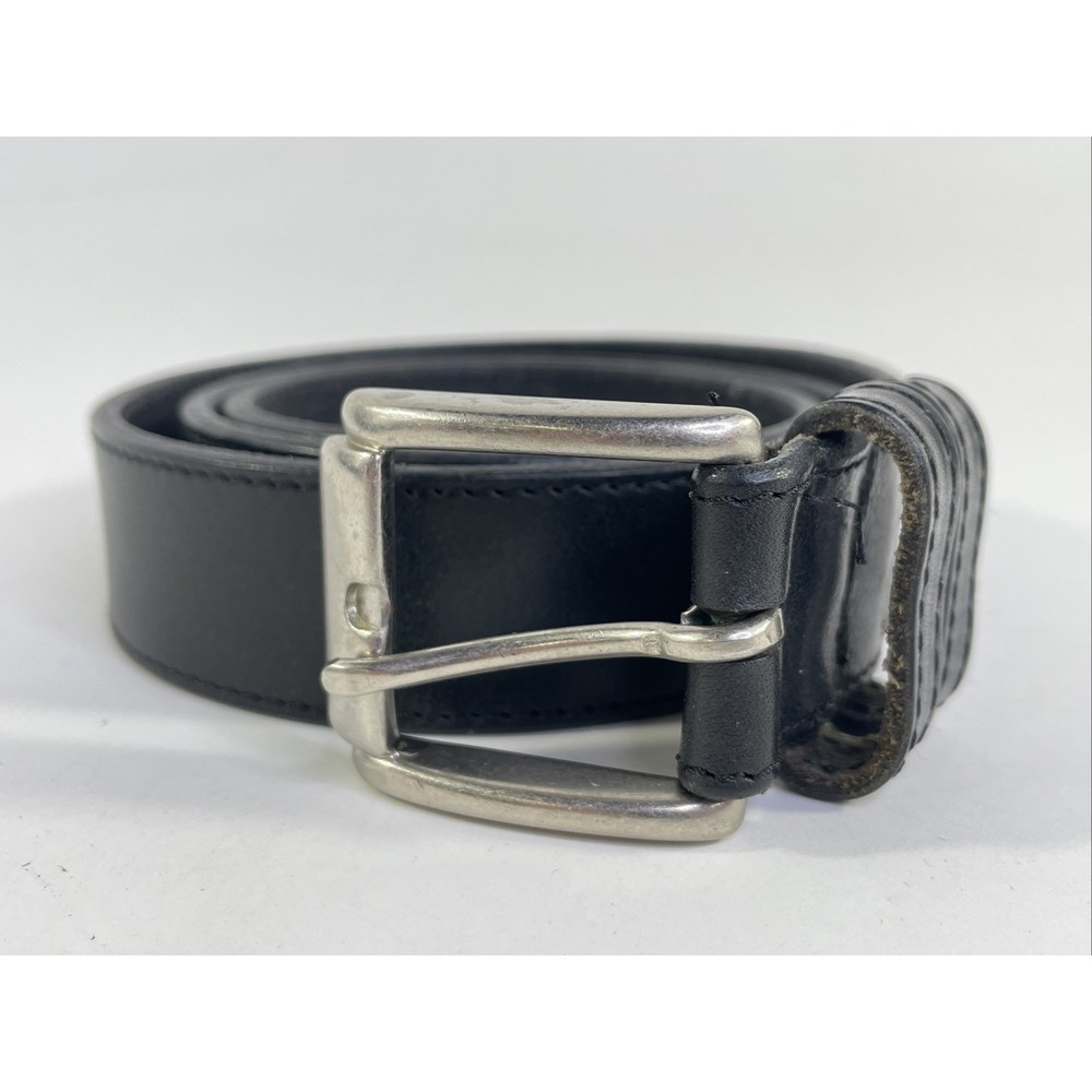 Northern Reflections Men's Black Genuine Leather Belt Size Large